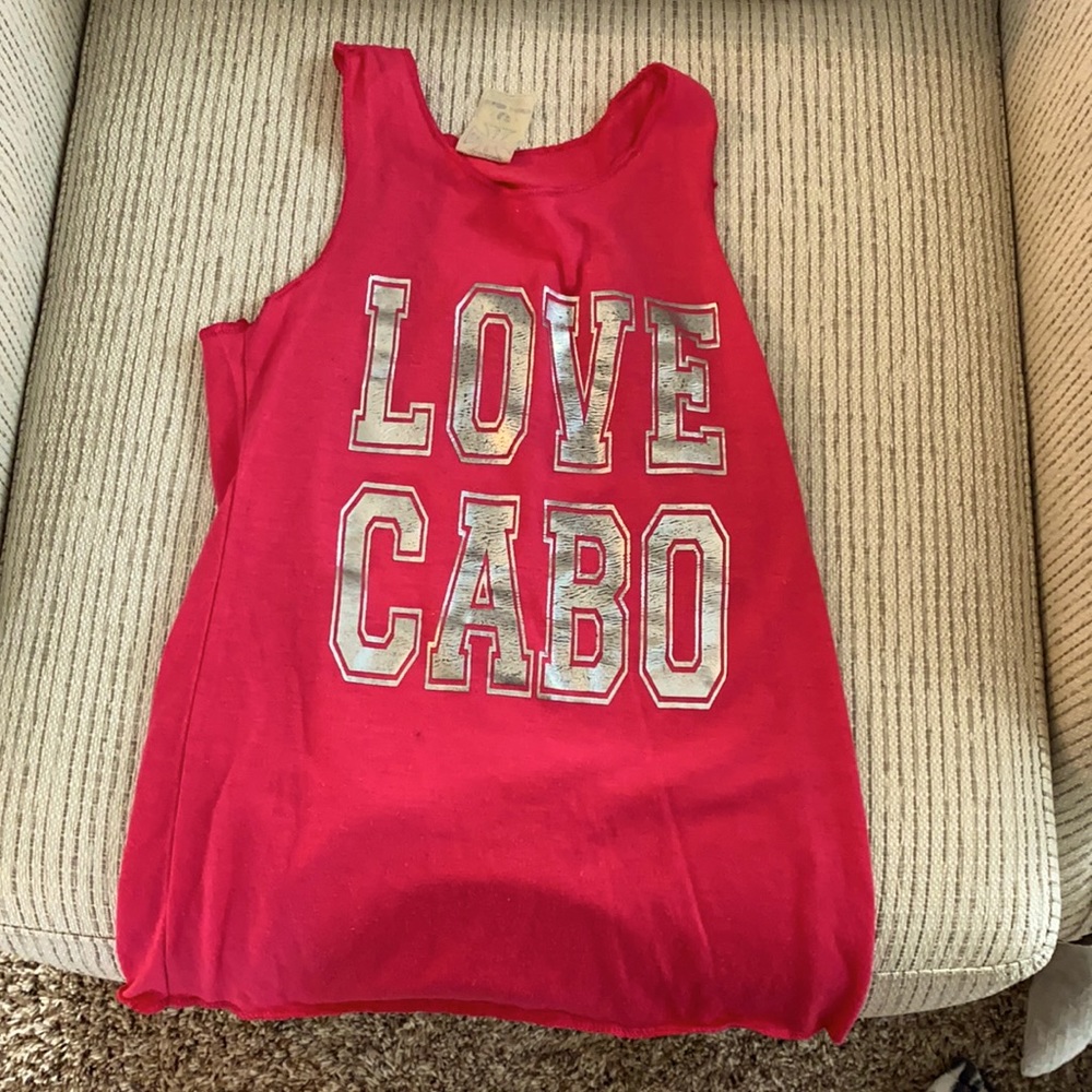 Cute pink summer Tank top